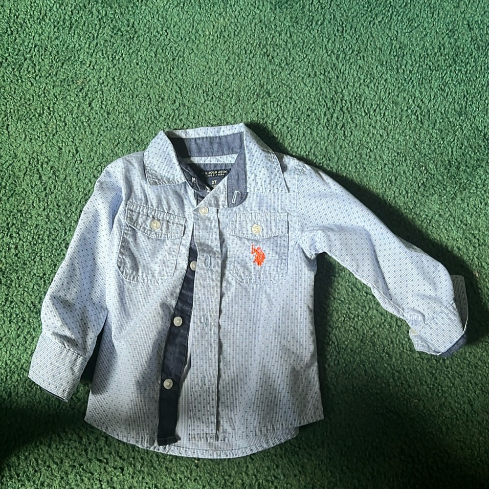Boys u.s. polo assn button up